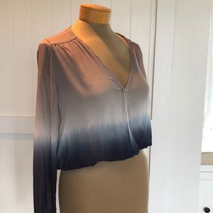 Young Fabulous and broke chifffon top